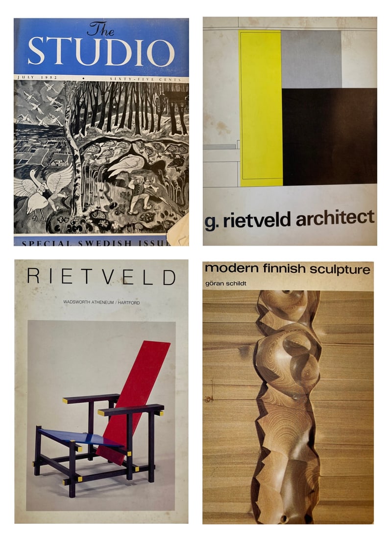 Lot of 4 Books - European Modernism and Nordic Art (1 of 1)