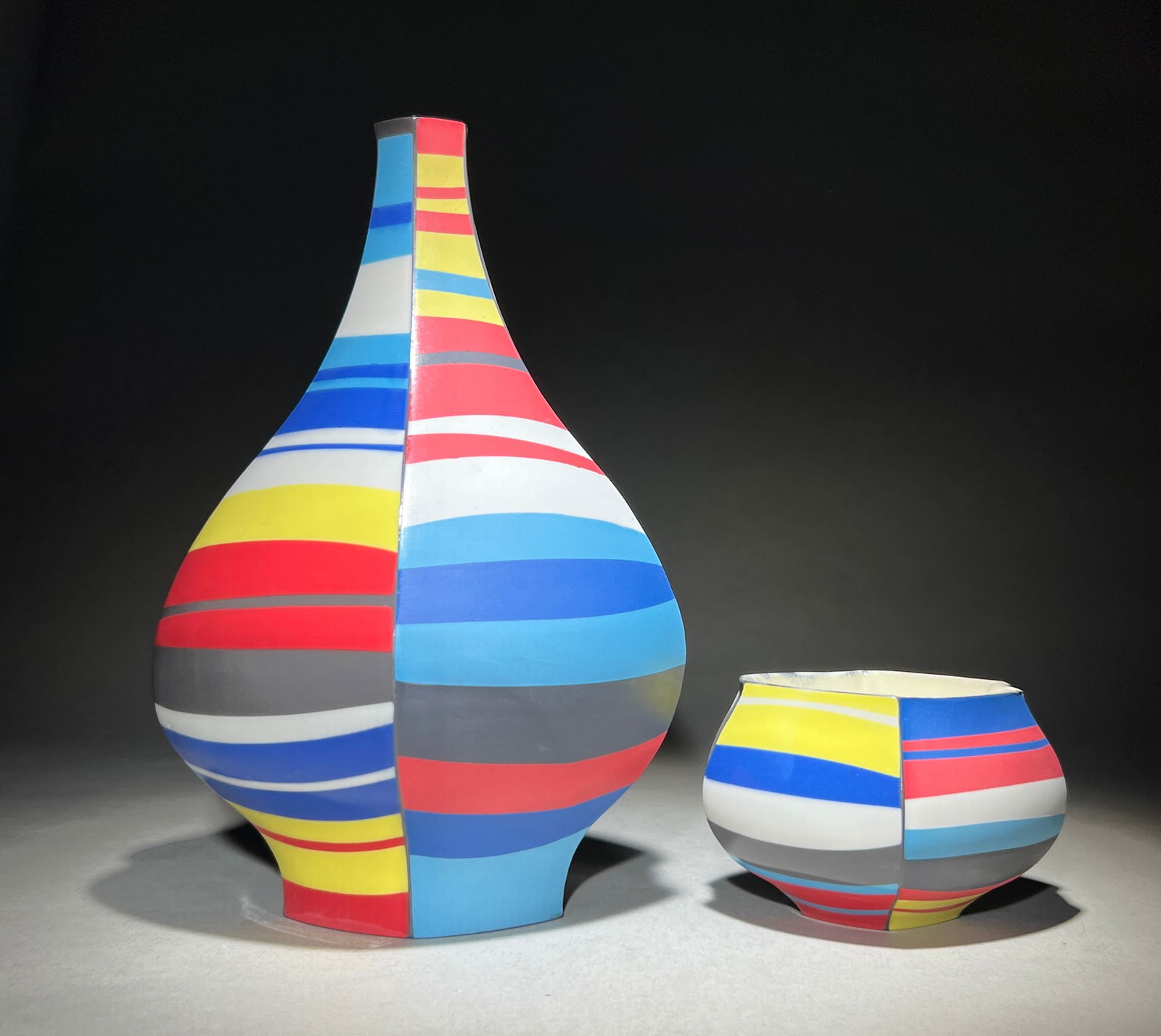 Peter Pincus Pair of Contemporary Ceramic Vessels - 21st century (1 of 20)