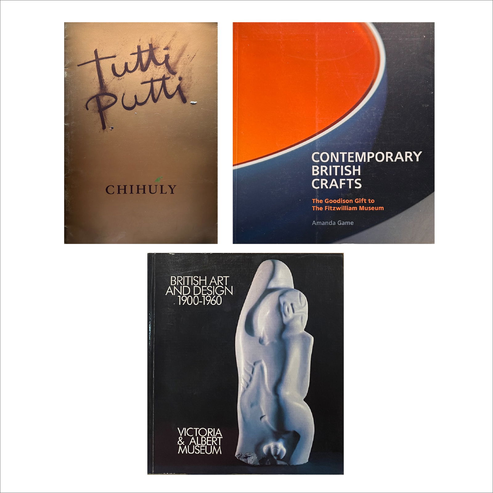 Lot of 3 Books - British Art and design (1 of 1)