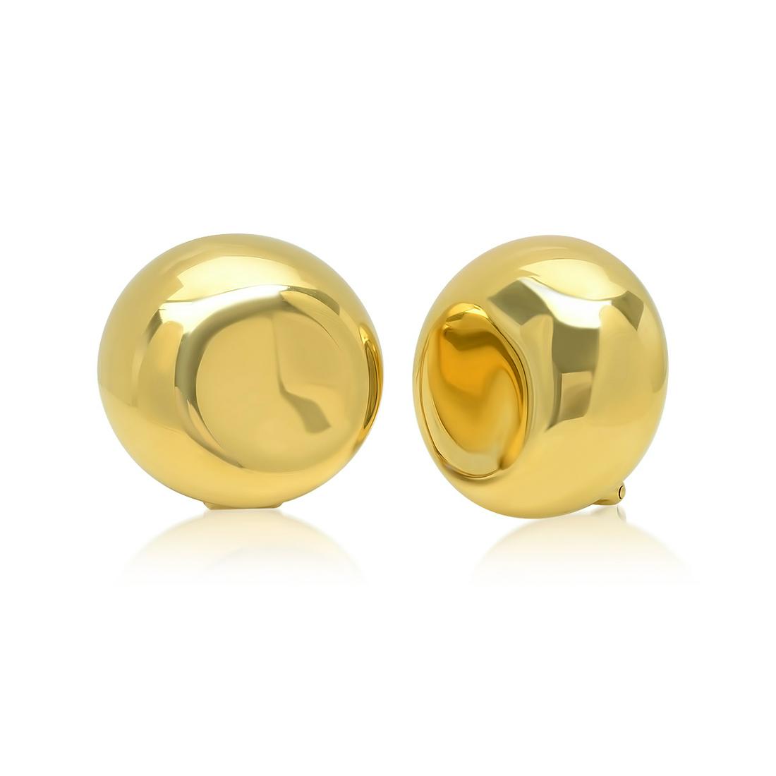 14K YELLOW GOLD AUTHENTIC TIFFANY EARRINGS (1 of 2)