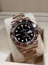 2022 Rolex GMT master 2 box and card brand new rose gold