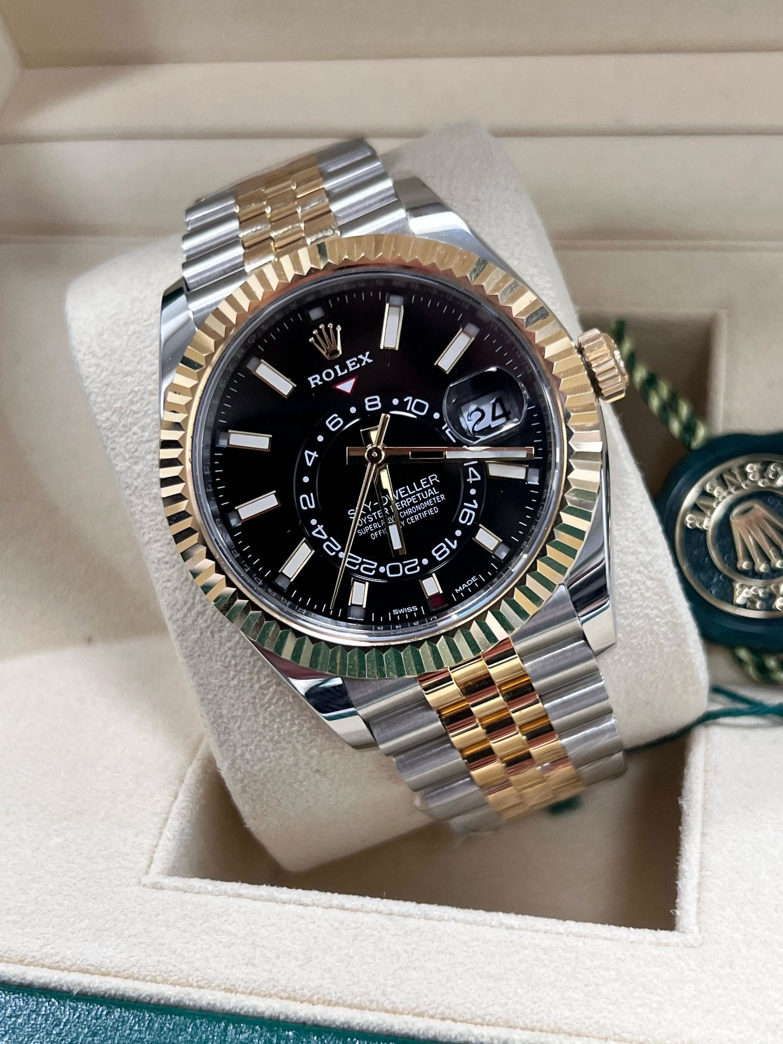 ROLEX 2021 JUBILEE SKYDWELLER (1 of 1)