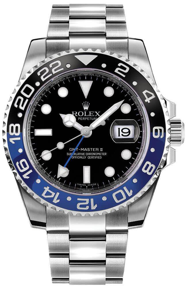 ROLEX BRAND NEW GMT - MASTER II BATMAN 40 (1 of 3)