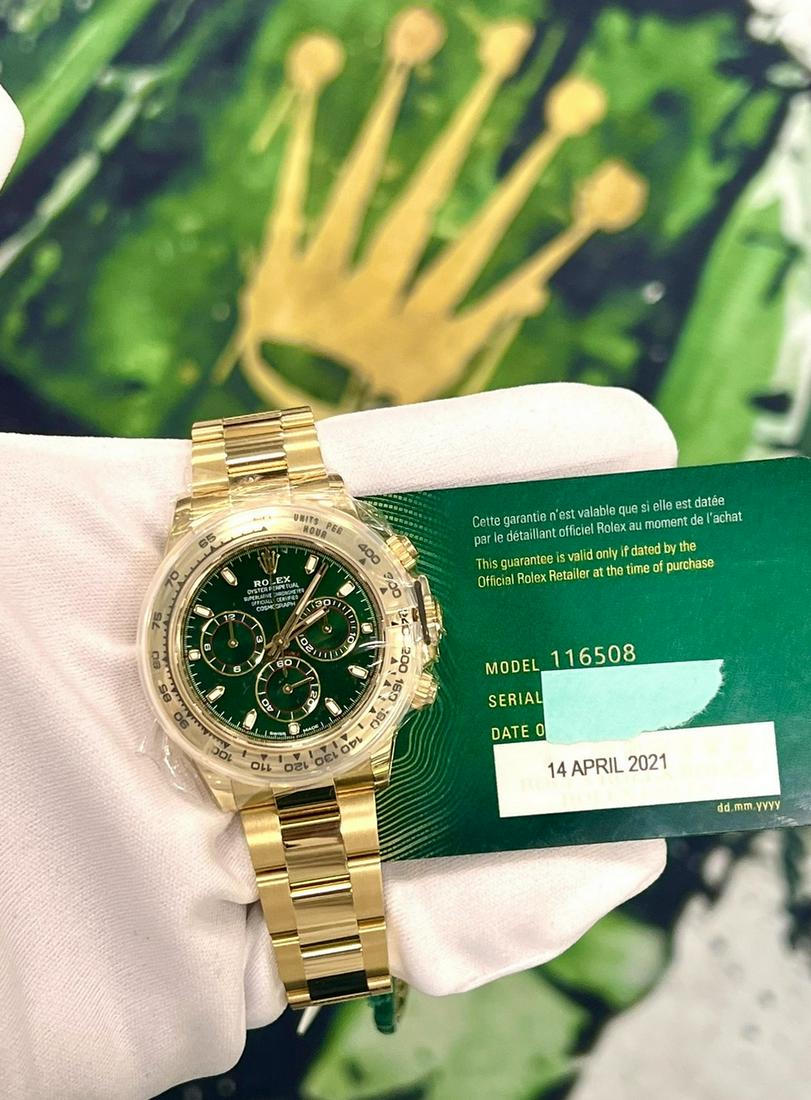 ROLEX JOHN MAYER GREEN DIAL (1 of 1)