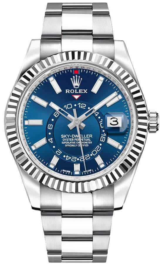 ROLEX  SKY-DWELLER OYSTERSTEEL (1 of 2)