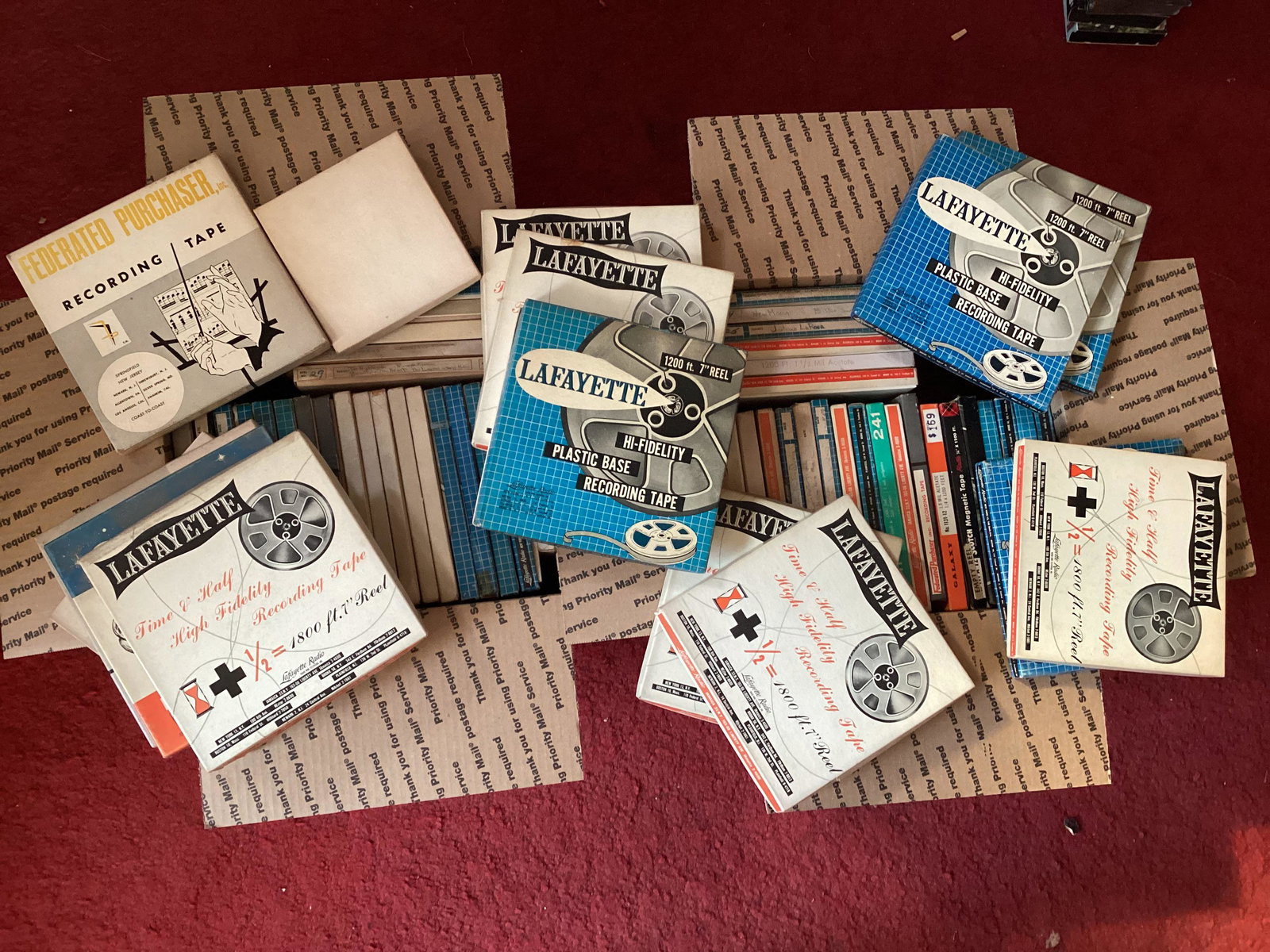 Two Boxes full of Hi Fidelity Reels (1 of 1)