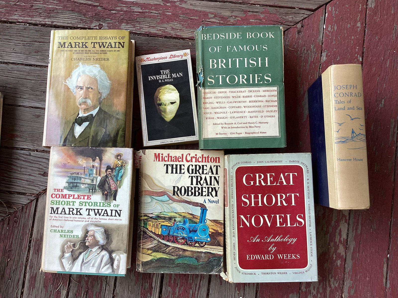 1975 Michael Crichton The Great Train Robbery and Vintage Literature Books (1 of 1)