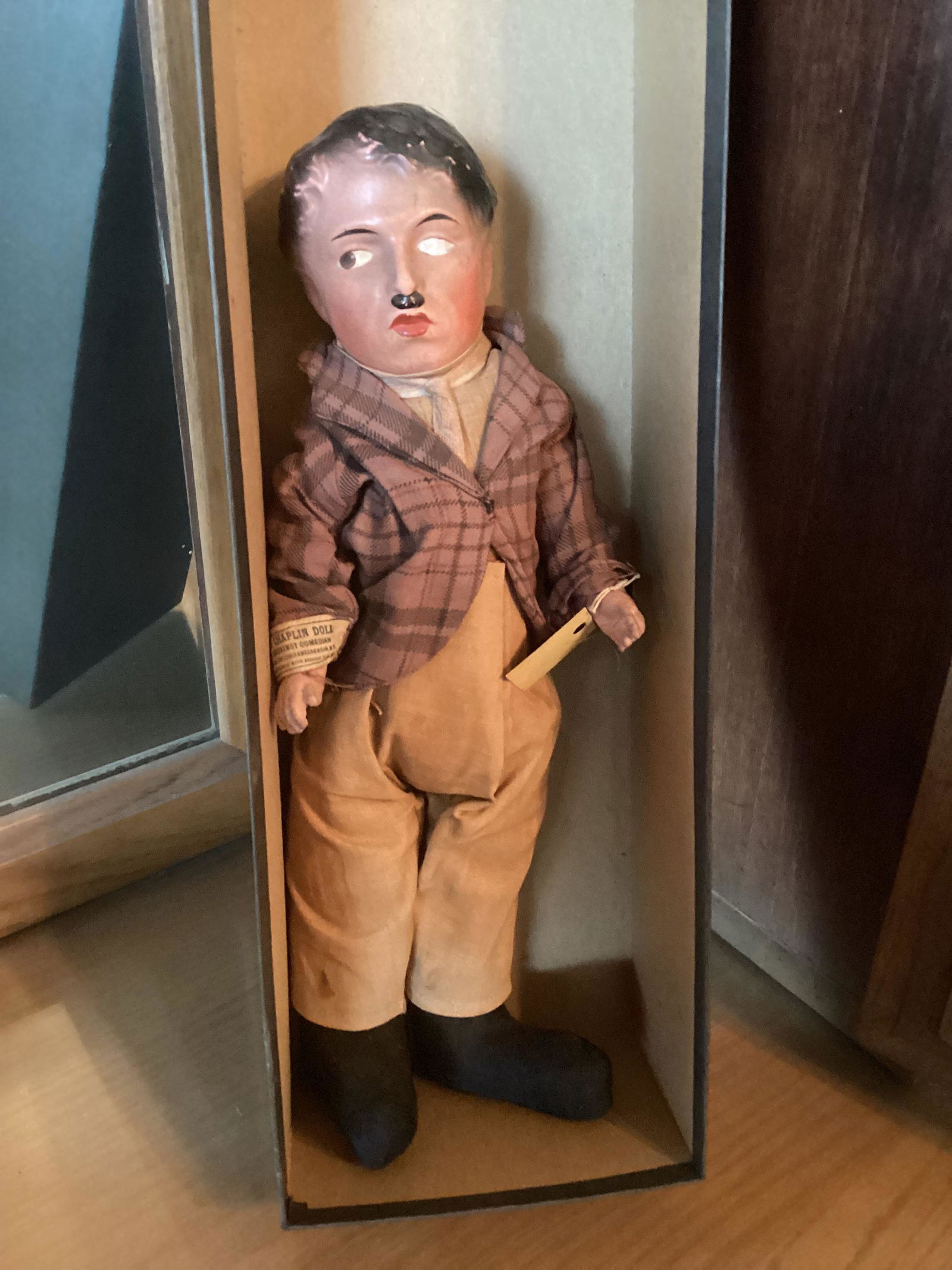 Antique Charlie Chaplin Doll 14" (1 of 2)