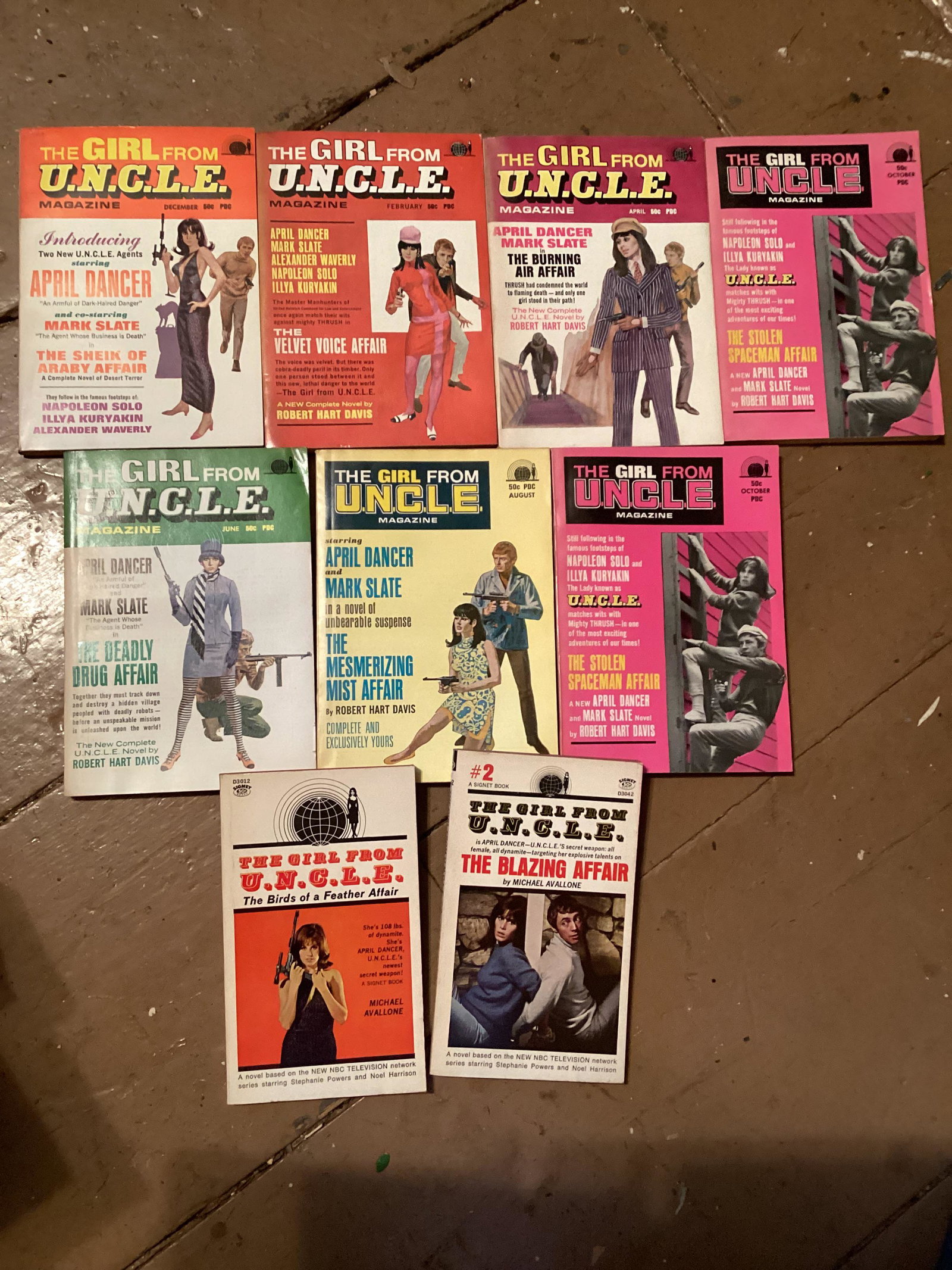 The Girl From U.N.C.L.E. First Printing Books & 1966 -67 Magazines Issues (1 of 1)
