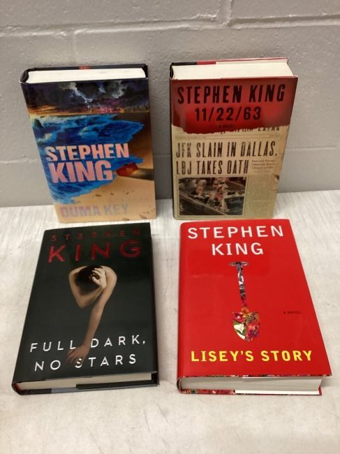 First Edition Stephen King Hardcover Books with Dust jackets (1 of 1)