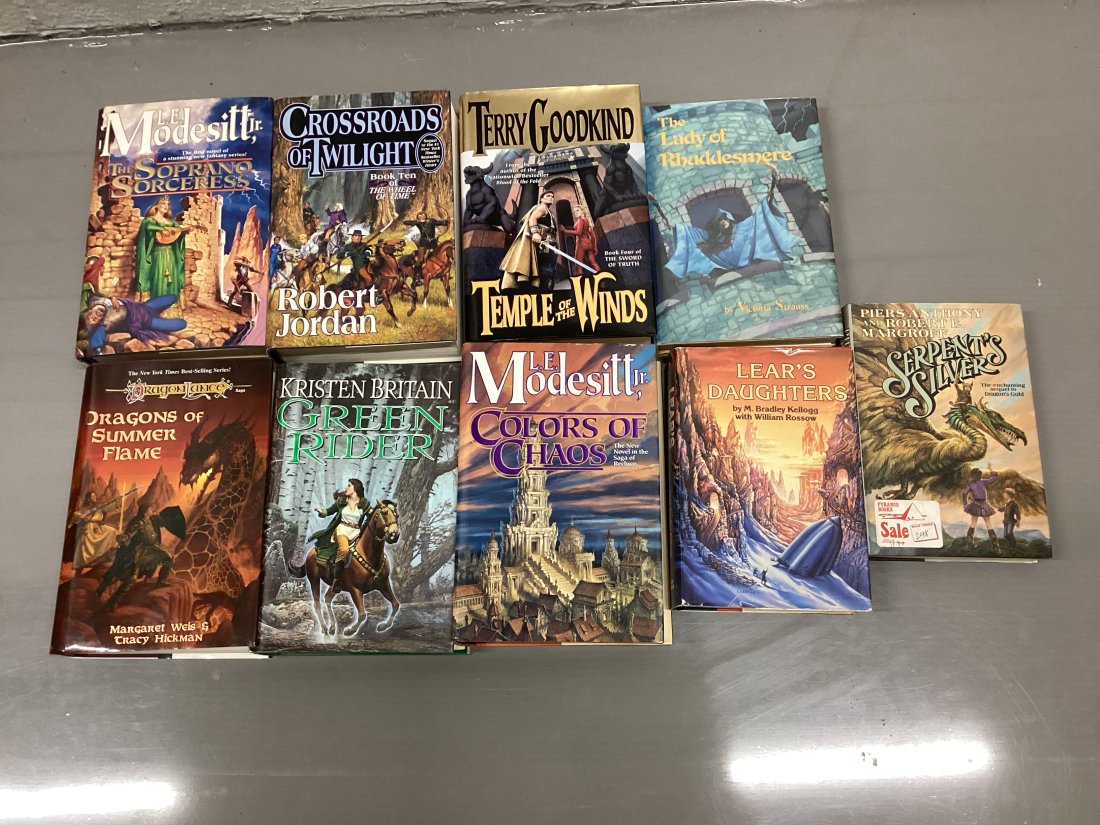Vintage Hardcover Fantasy Books with Dust Jackets: Vintage Hardcover fantasy Books with Dust jackets