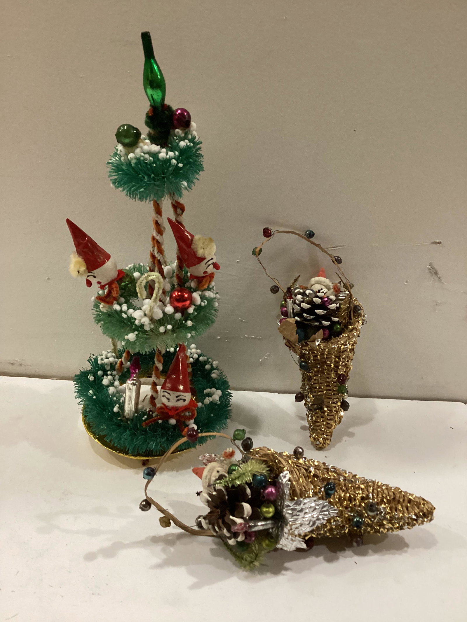 Antique Christmas: Tallest 10.5"