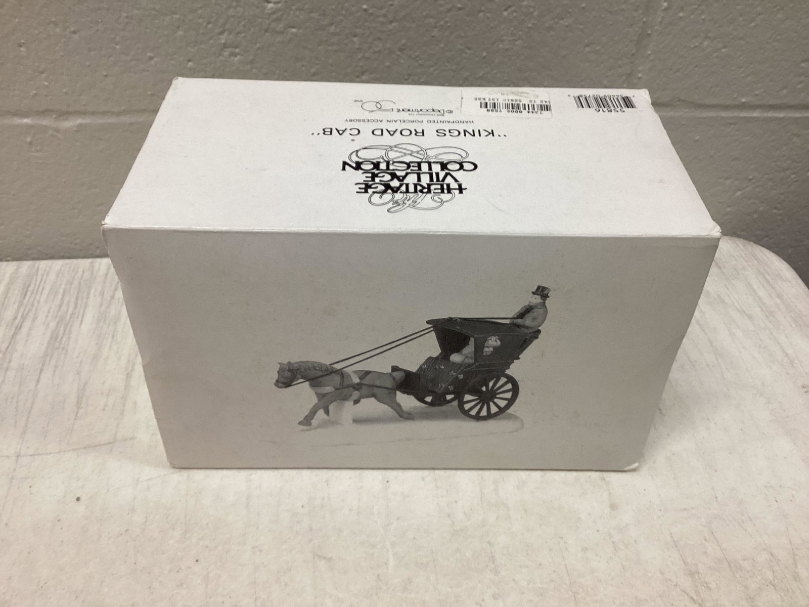 Dept. 56 Heritage Villagee Collection: Kings Road Cab