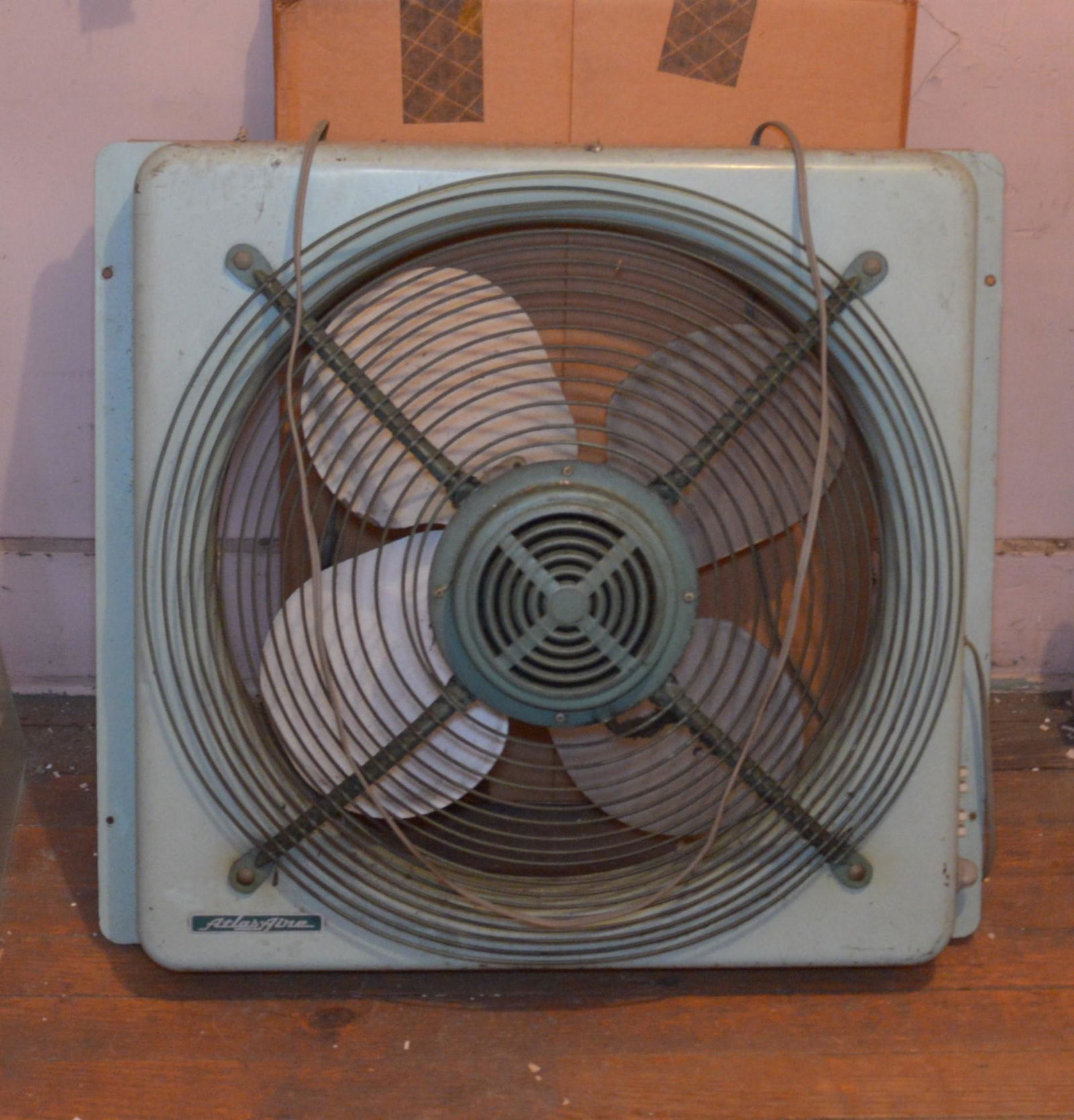 Vintage Atlas Aire Window Fan Nov 13, 2022 P&P Vintage in NJ