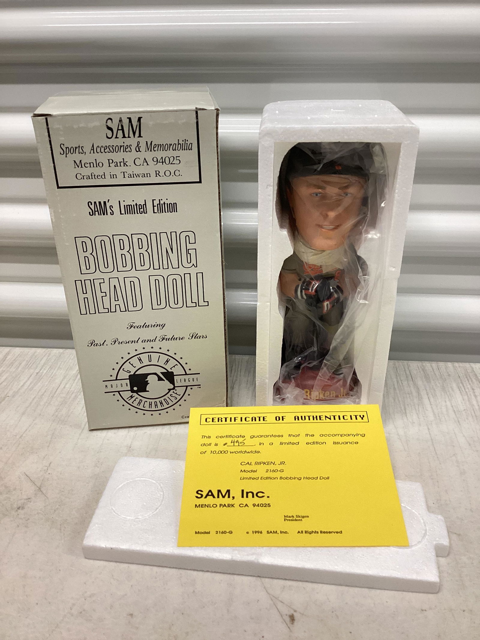 Limited Edition Cal Ripken Jr Bobbing Head Doll (1 of 1)