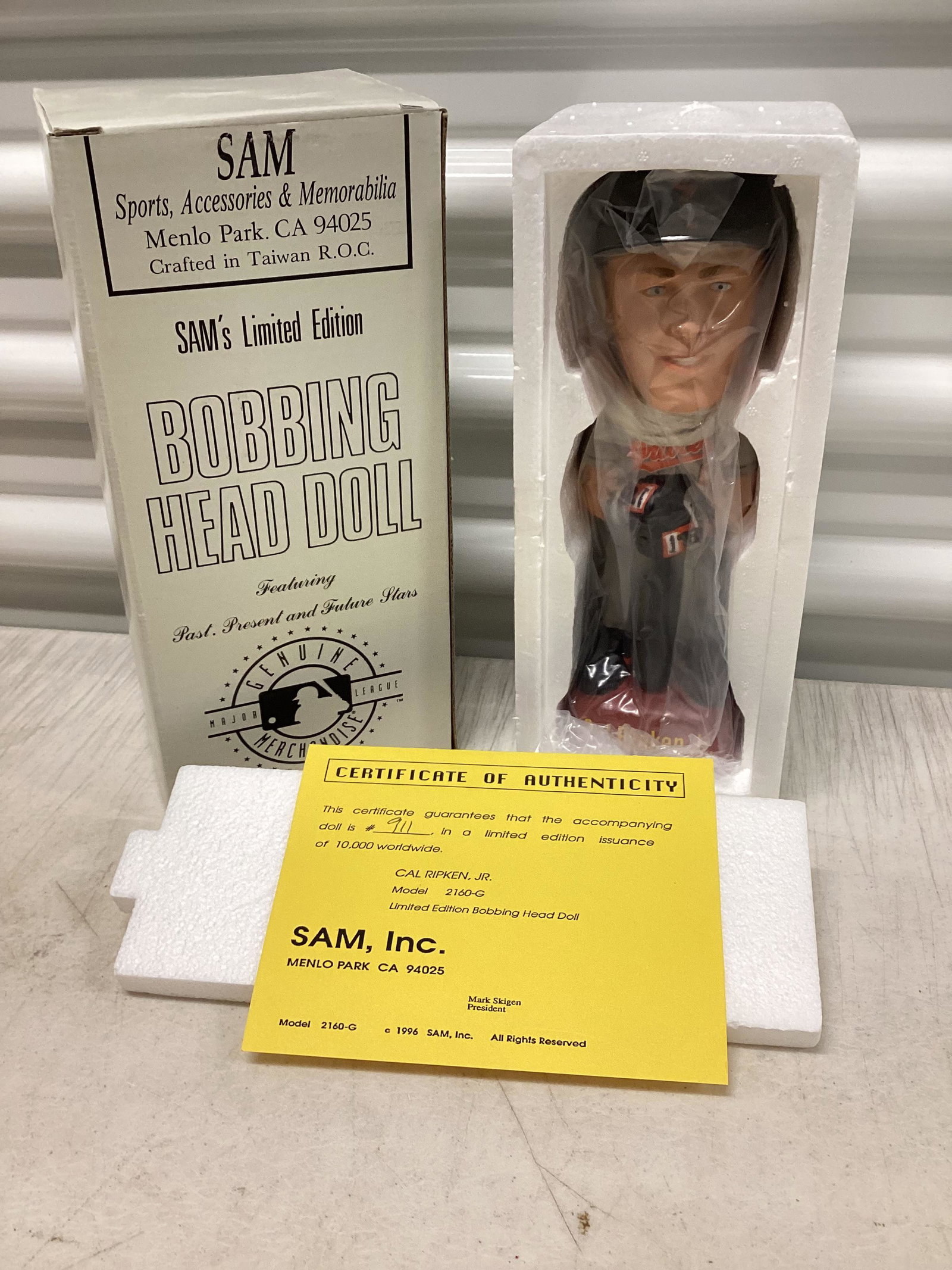 Limited Edition Cal Ripken Jr Bobbing Head Doll (1 of 1)