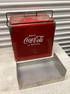 Vintage Coca Cola Cooler with tray