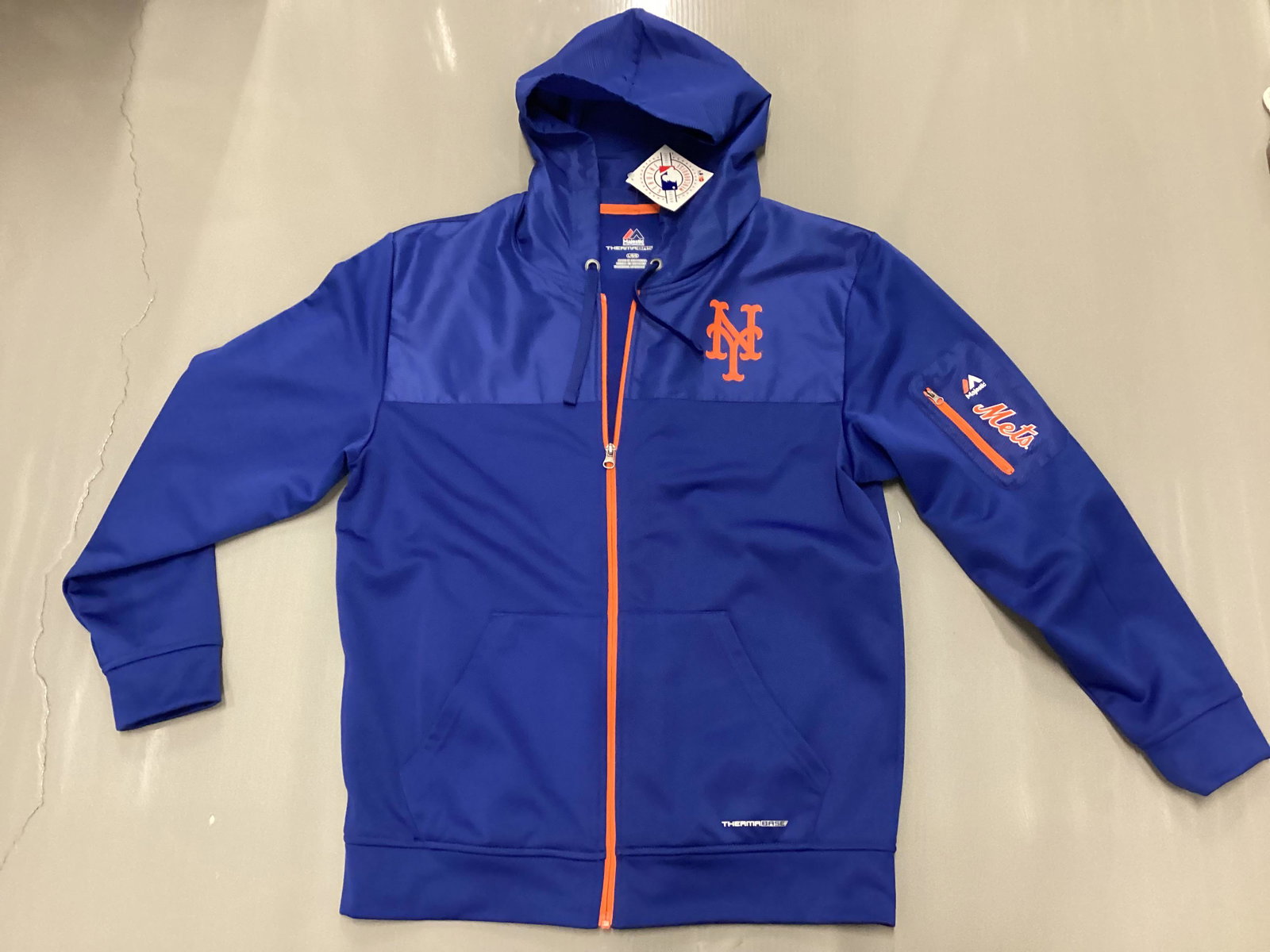 New York Mets Hooded Thermabase Jacket with Tags (1 of 1)