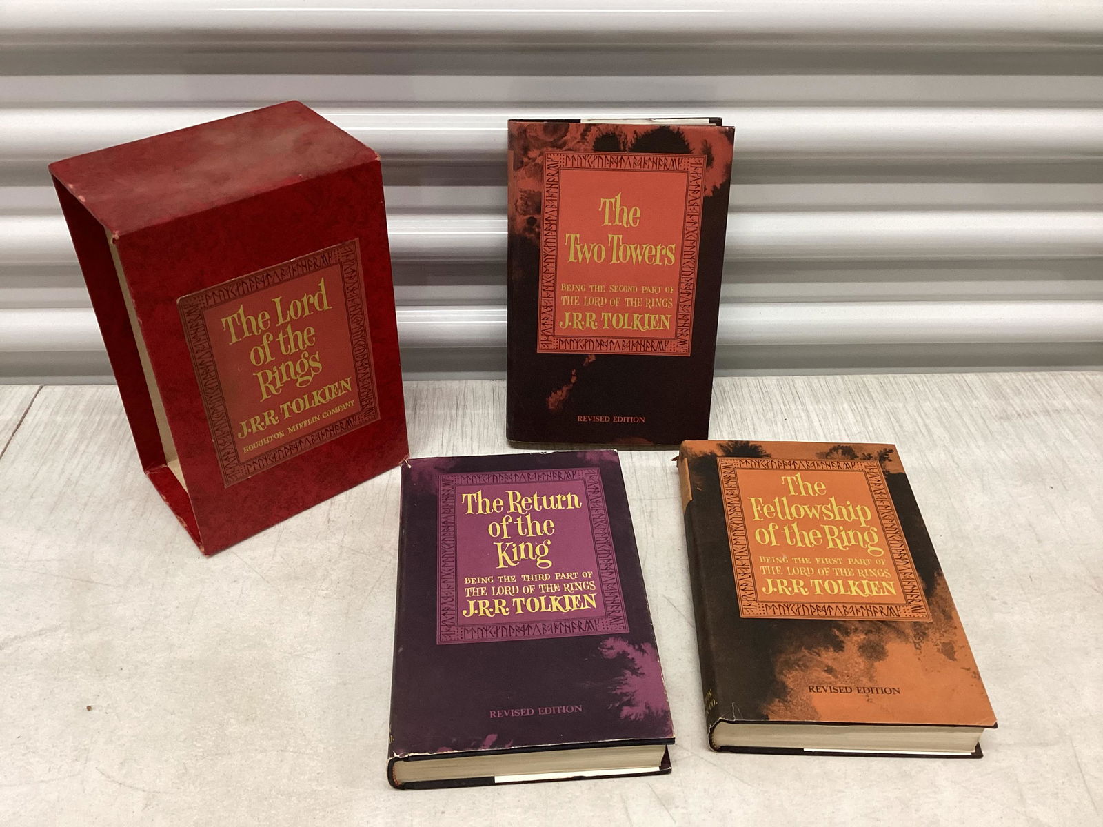 1965 JRR Tolkien The Lord of the Rings Trilogy Book Set (1 of 2)