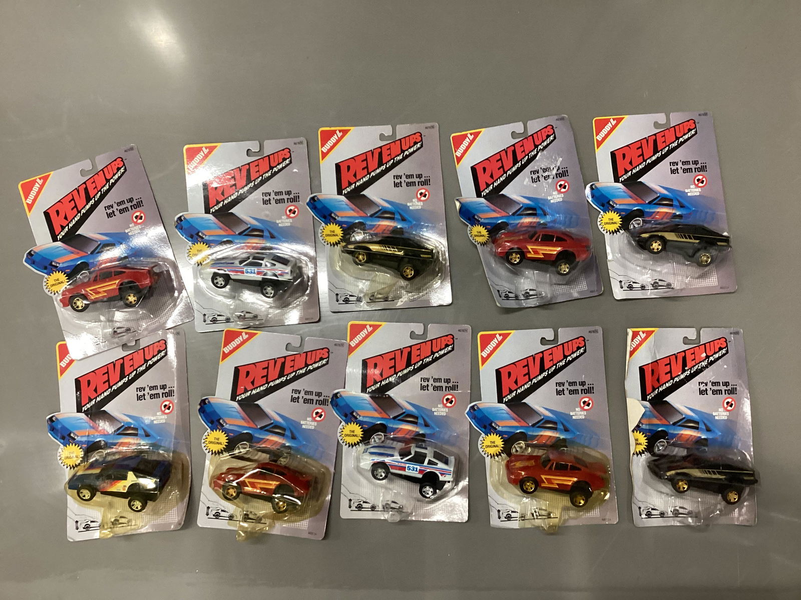 1986 Buddy L Rev Em Ups (1 of 1)