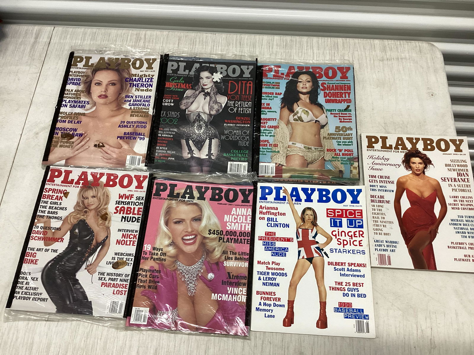 Celebrity Playboy Magazines Most Sealed (1 of 1)