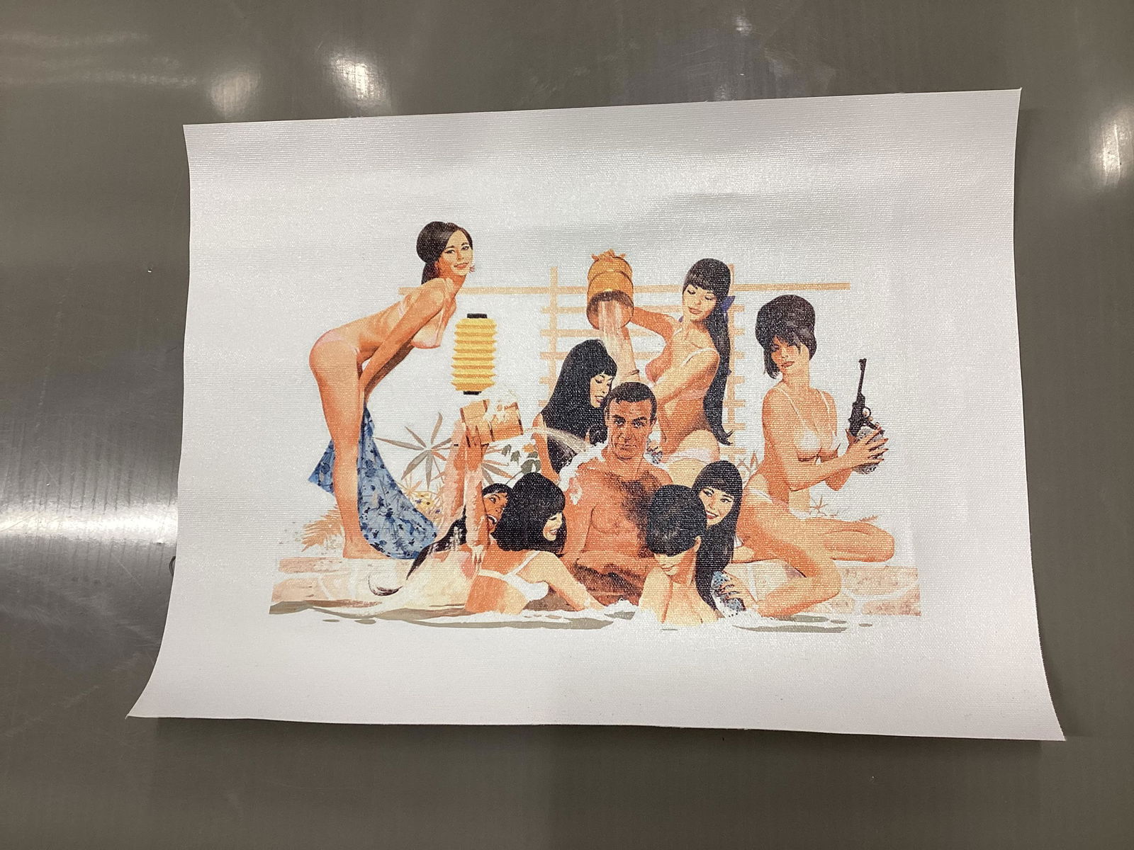 James Bond Print on Canvas (1 of 1)