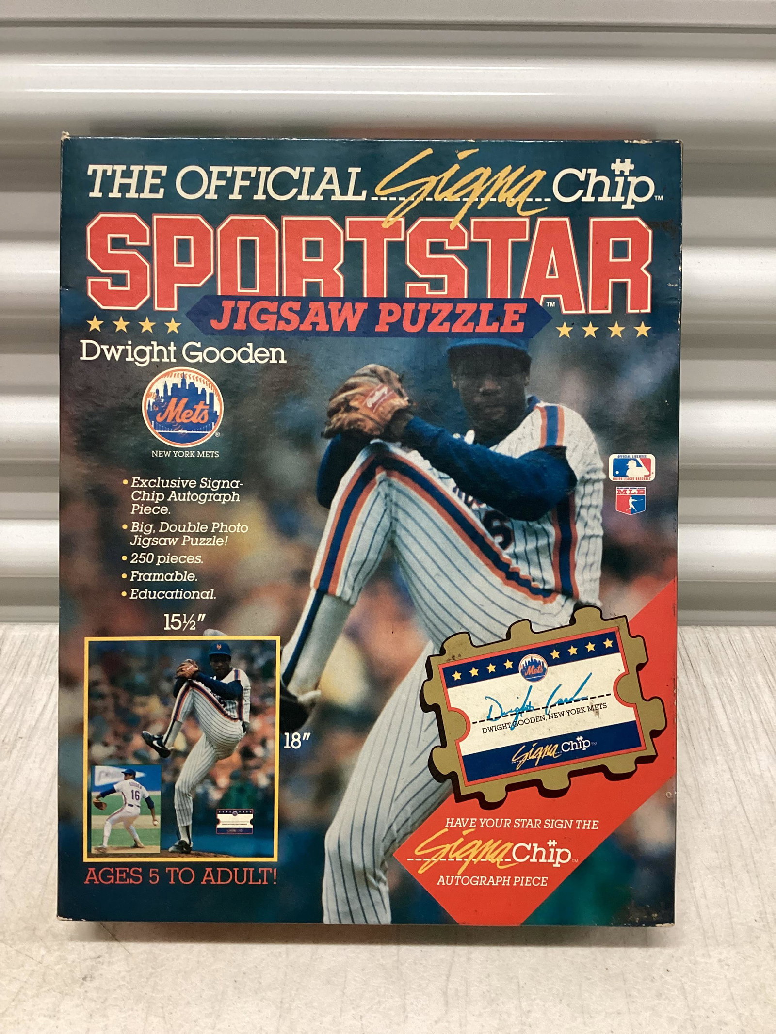 Sealed Dwight Gooden NY Mets Puzzle (1 of 1)