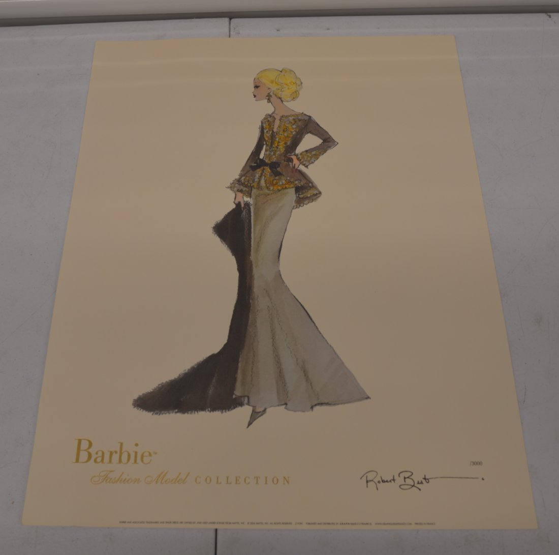 Robert Best Barbie Fashionista Collection Print: Not numbered /3000. 20x16"