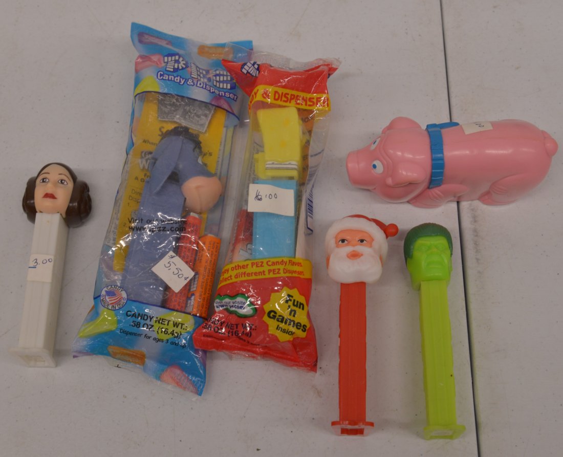 Star Wars Leah, The Hulk, Eeyore, and more Pez: Star Wars Leah, The Hulk, Eeyore, and more Pez