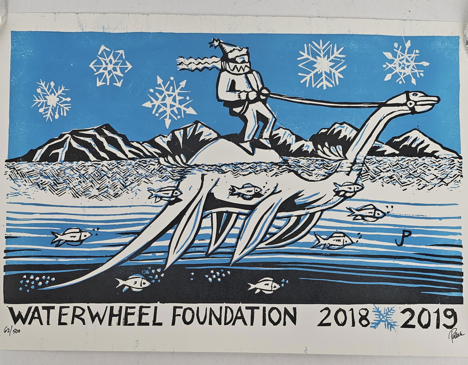 Phish NYE Run Jim Pollock Signed and Numbered 62/500 Print (1 of 3)