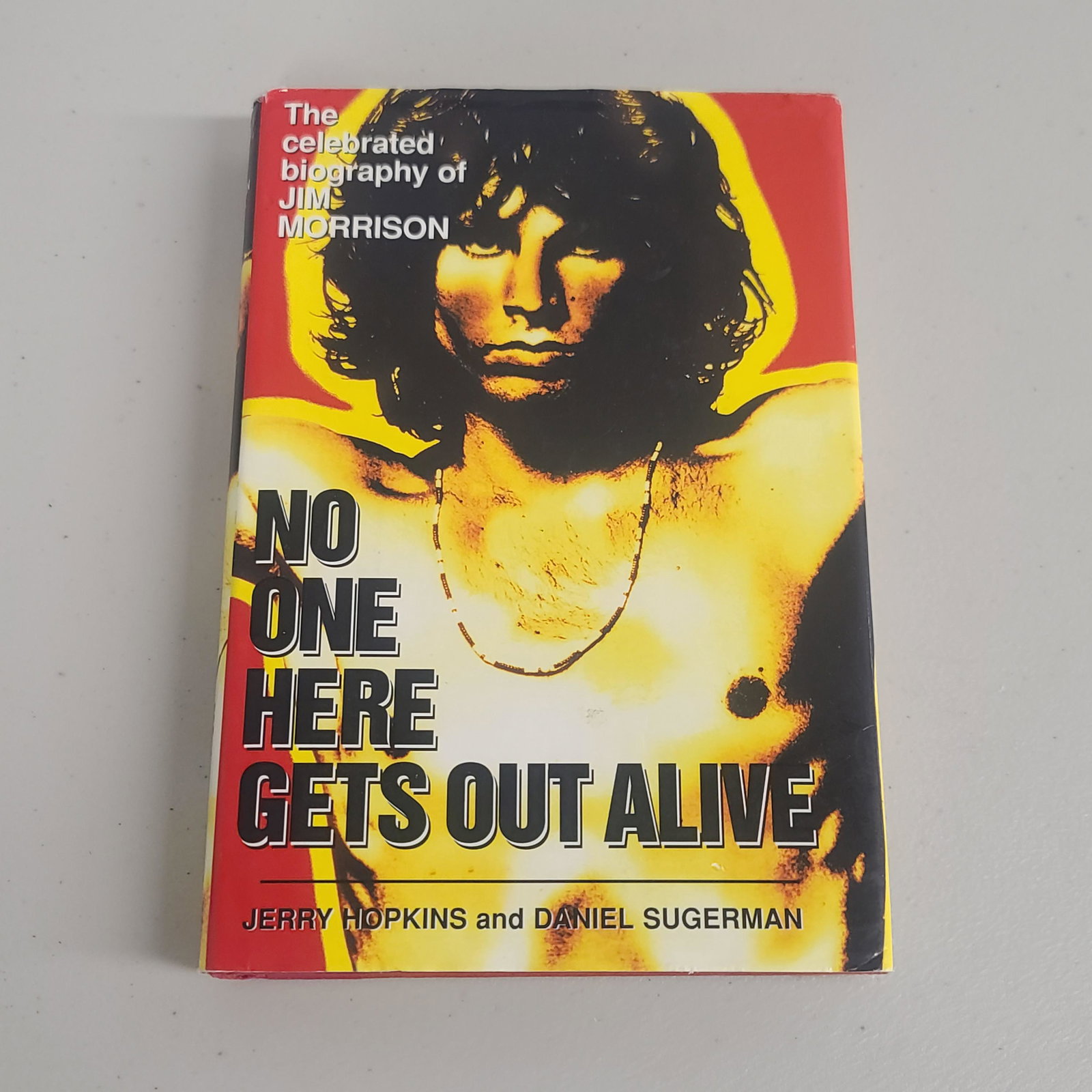 Vintage Biography of Jim Morrison Hardcover Jerry Hopkins (1 of 3)