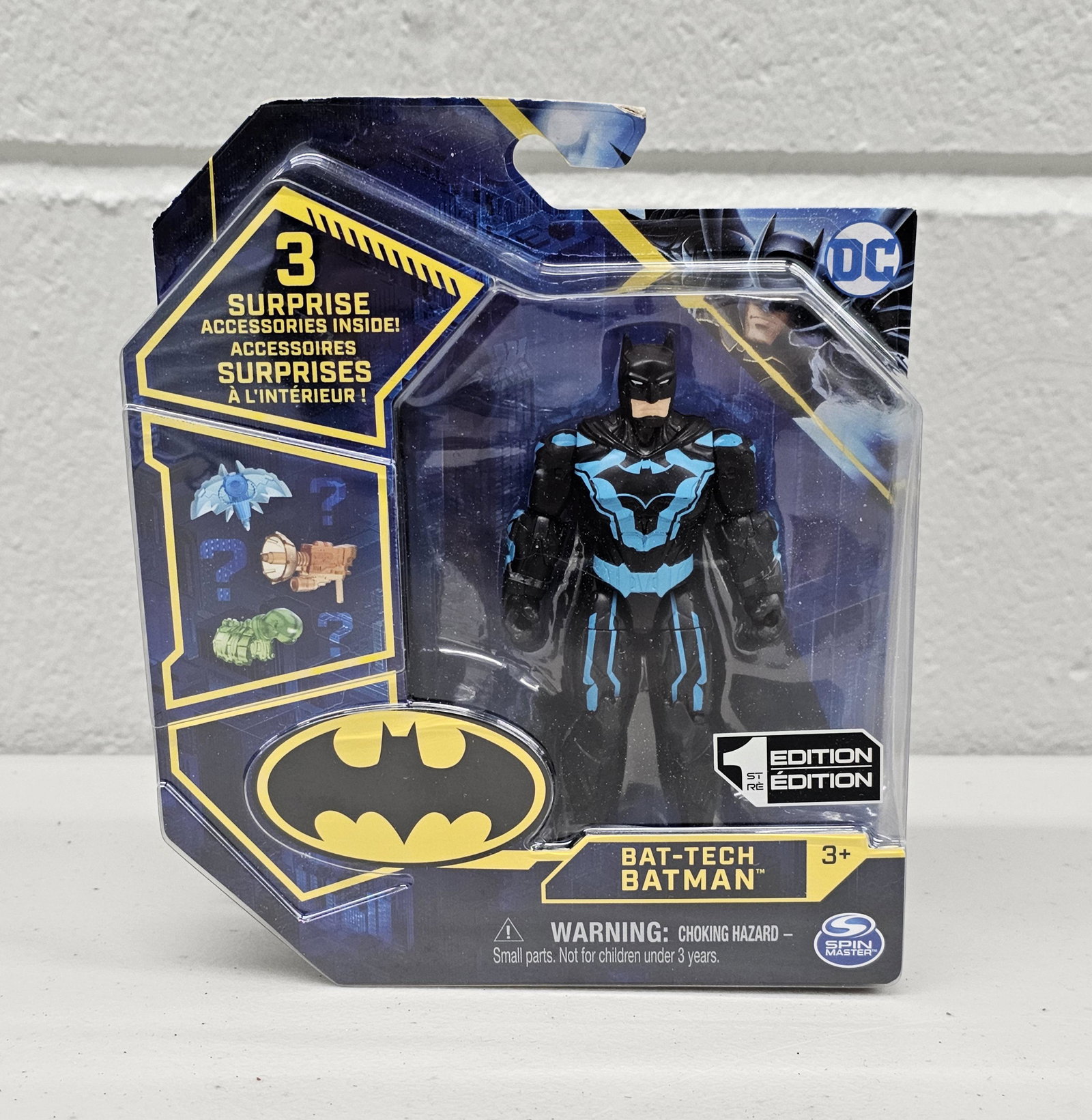 1st Edition Bat-Tech Batman  Spin Master Action Figure (1 of 3)