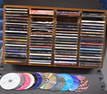 Large collection of CDs, including Spanish