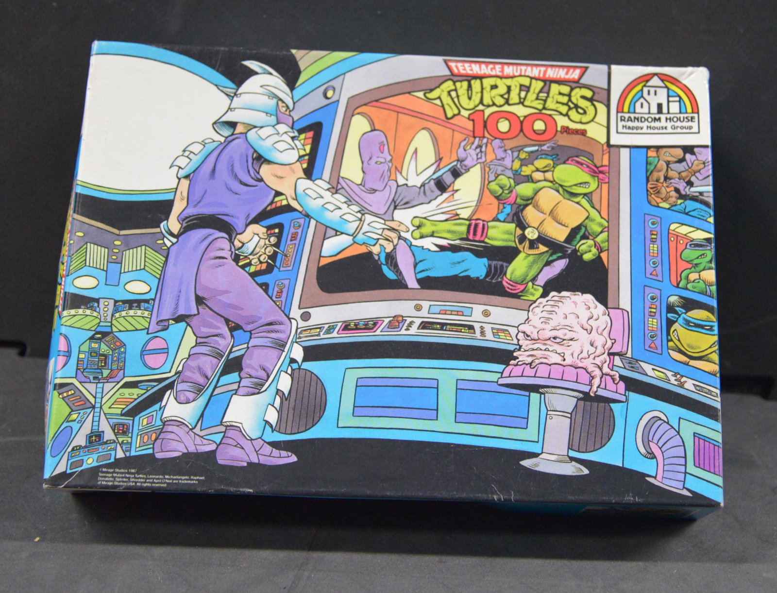 Teenage Mutant Ninja Turtles 100pc puzzle. Box damaged but still sealed: Box damaged but still sealed