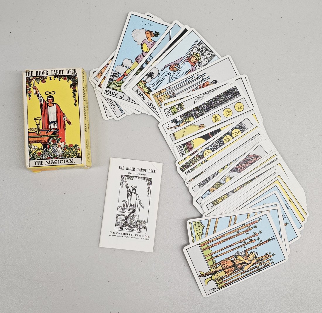 Vintage 1970s The Original Rider Tarot Deck (1 of 2)