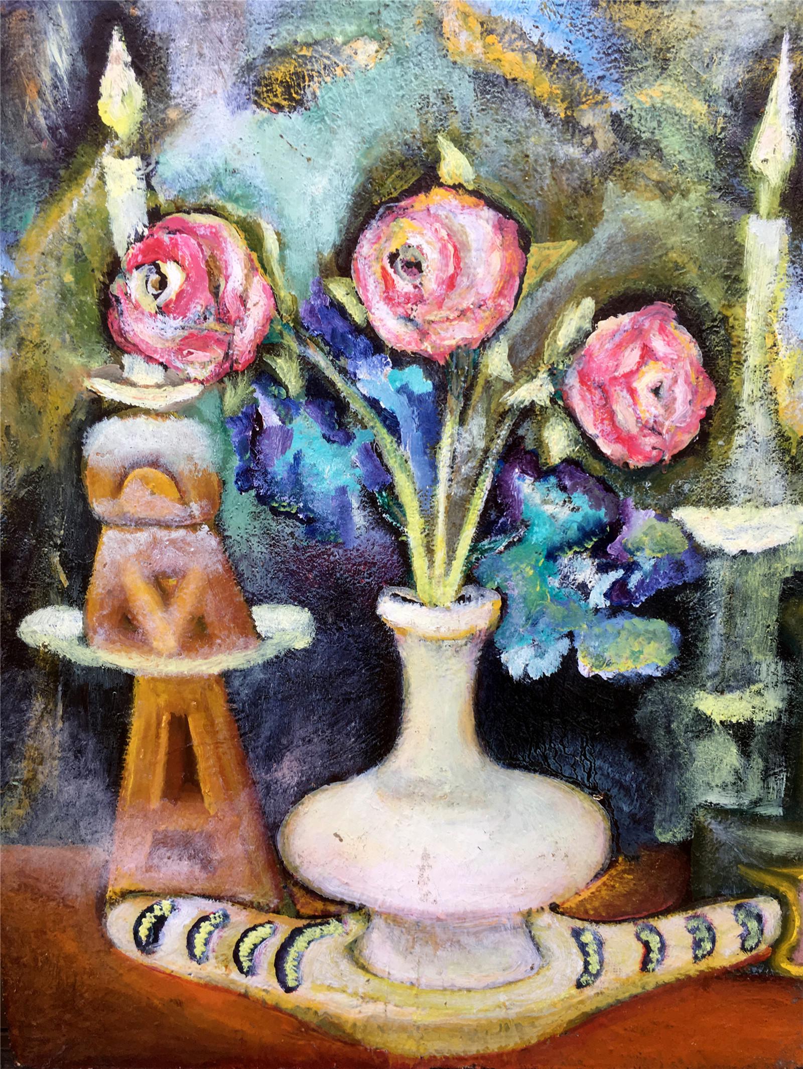 Oil painting Still life Novikovsky Vladimir Ogievich: Oil painting Still life Novikovsky Vladimir Ogievich. * TITLE: "Still life" * ARTISTS: Novikovsky Vladimir Ogievich * SIZE: 50x40cm/'19.68Ñ…15.74 inches' * MEDIUM: oil, cardboard * HAND PAINTED: Or