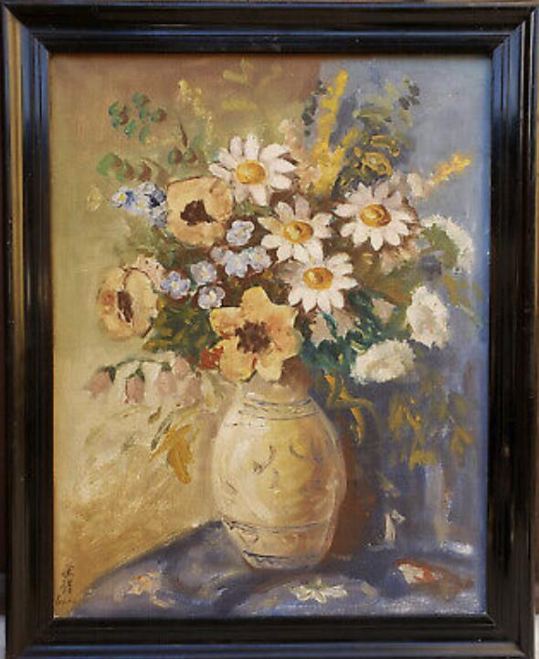 LE PHO 1907-2001 VIETNAMESE FRENCH OIL PAINTING ON CANVAS (1 of 7)