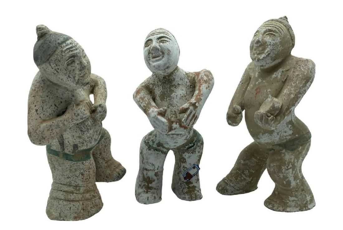 Rare Set of Eastern Han Dynasty Musician/Entertainers (1 of 2)