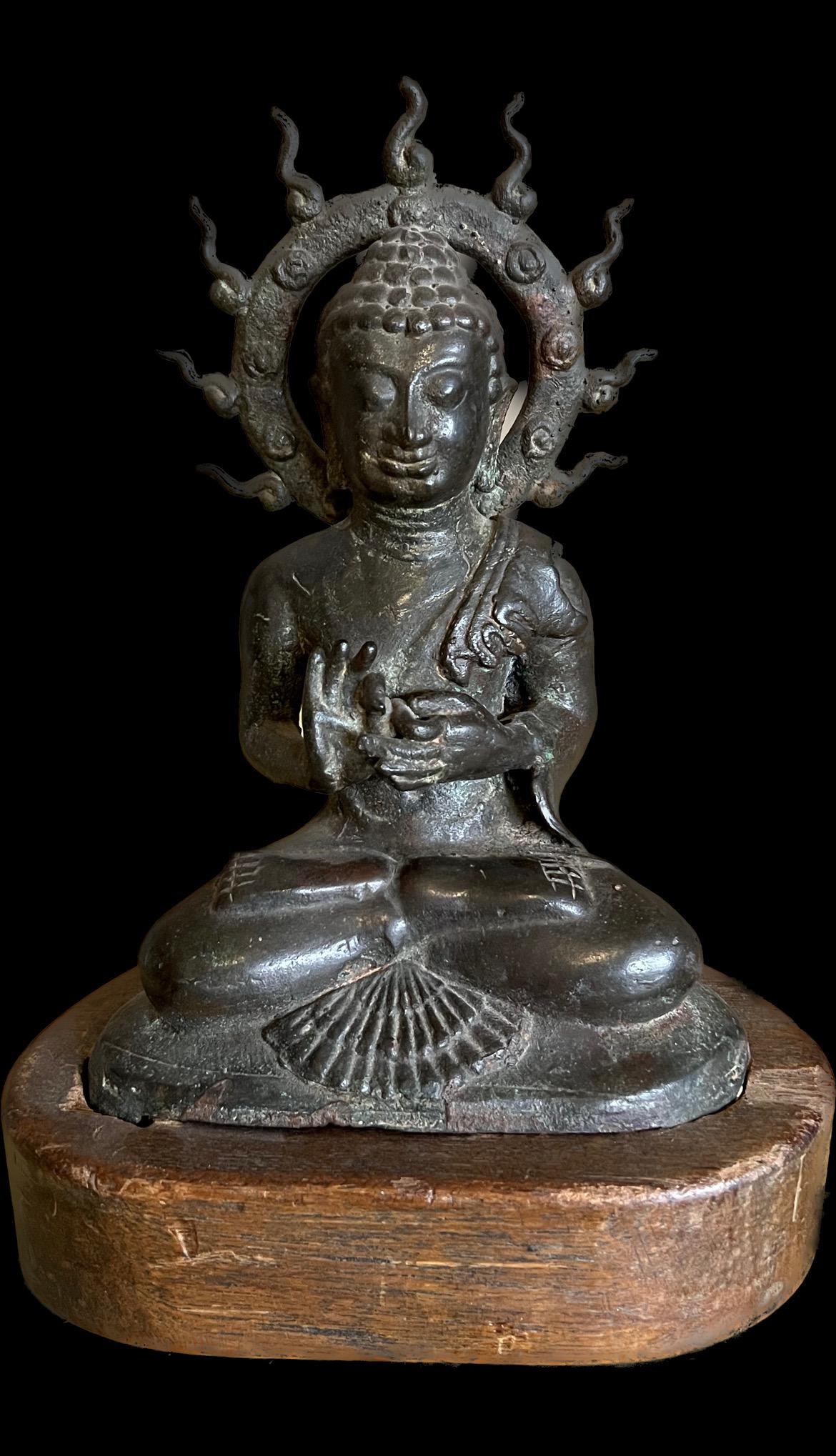Thai Bronze Buddha (1 of 2)