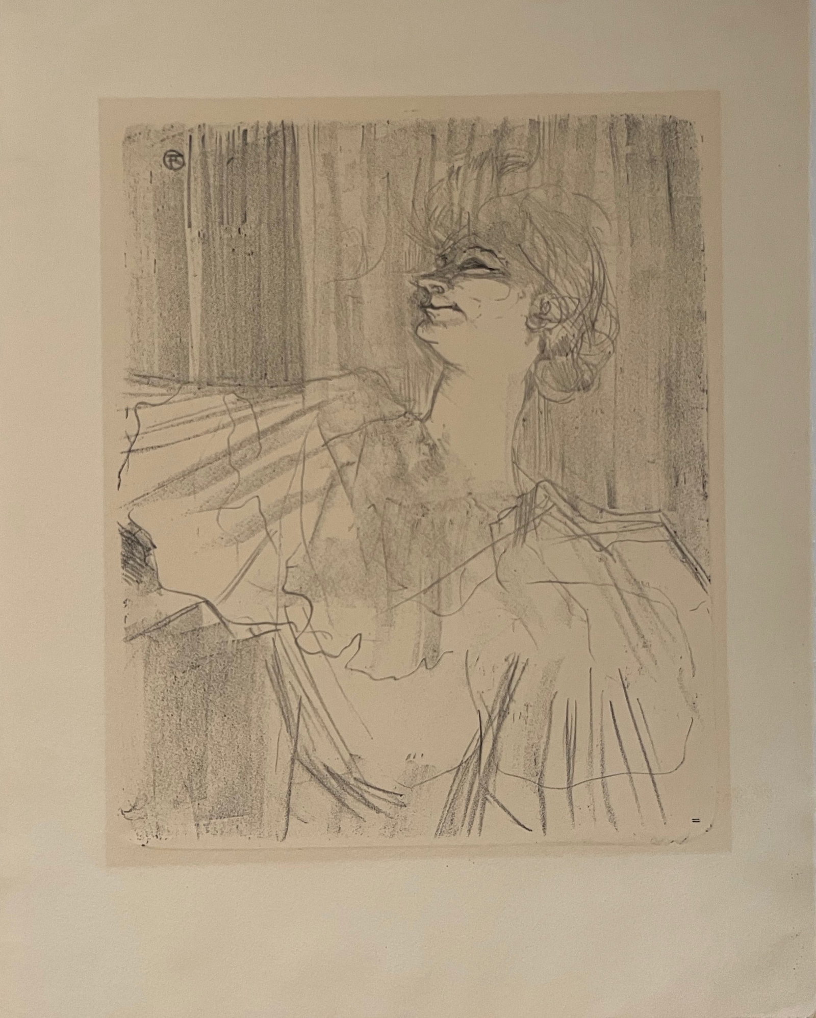 Yvette Gilbert, A Menilmontant du Bruand, After Lautrec (1 of 4)