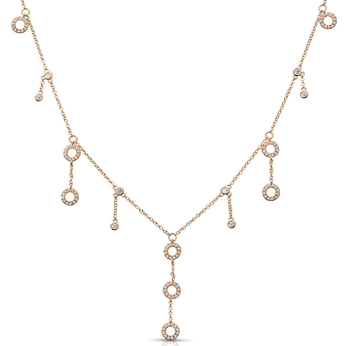 Diamond Designer Necklace 14K Yellow Gold (1 of 2)