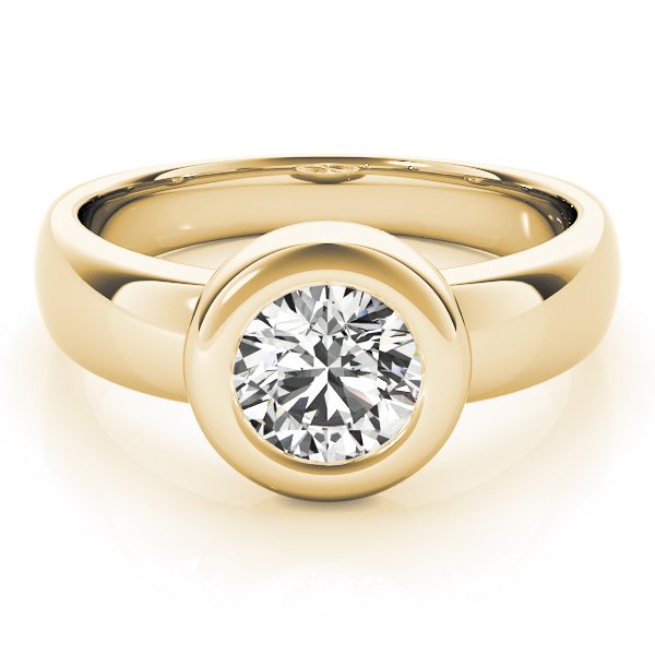 14K Yellow Gold Diamond Engagement Ring with "APPRAISAL" (1 of 5)