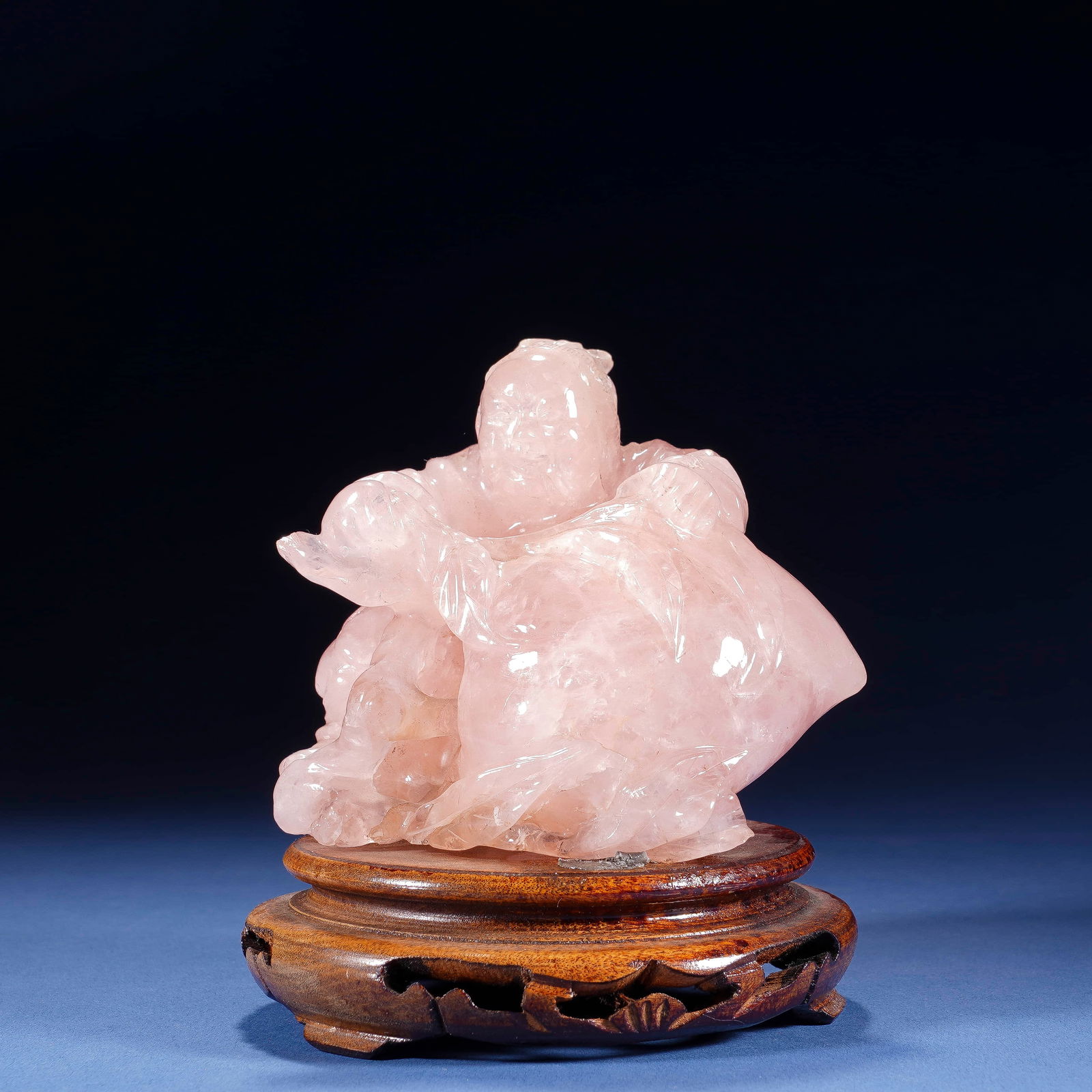 A Crystal Boy Ornament: H:8.2cm W?8cm Detailed condition reports are not included in this catalogue. For additional information, including condition reports, please feel free to contact us at towaart@towasyomu.com. Please no