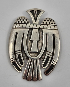 Rare Laguna/ Native American Zuni Vintage Sterling Silver Bracelet Cuff 89 Grams Rare Laguna/ Native American Zuni Vintage Sterling Silver Bracelet Cuff 89 Grams