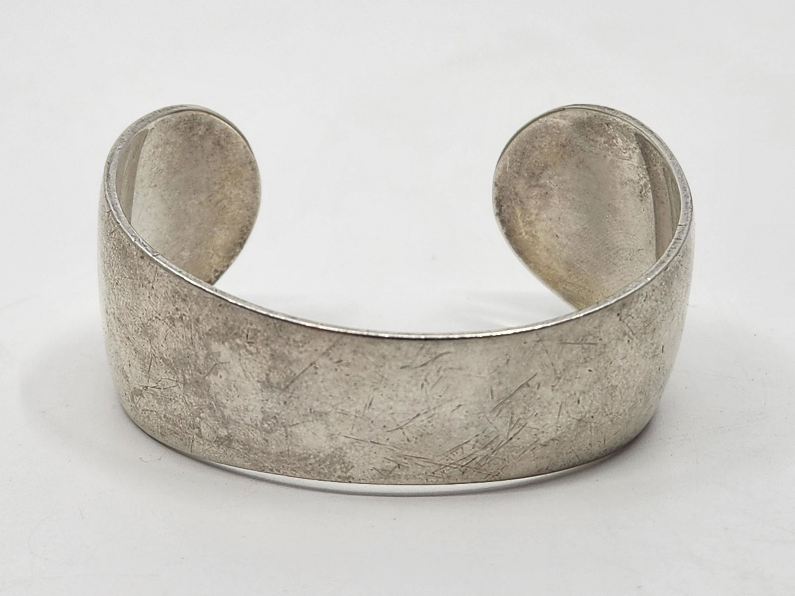 Georg Jensen, Ove Wendt Design, Danish Sterling Silver Cuff Bracelet (1 of 8)