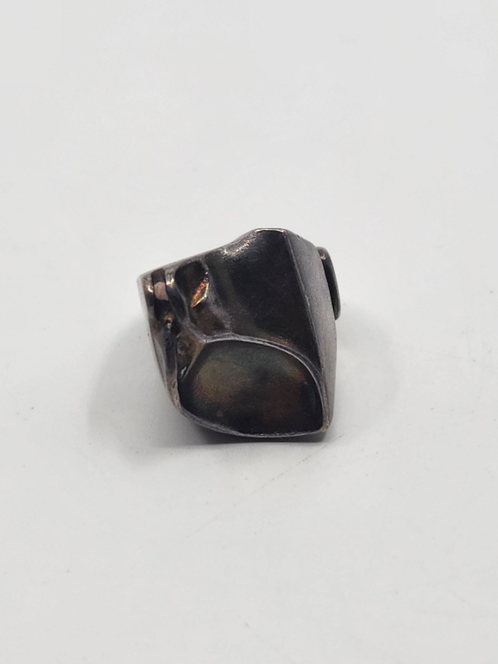 Laponnia, Finnish Modernist Sterling Silver Ring (1974) (1 of 7)