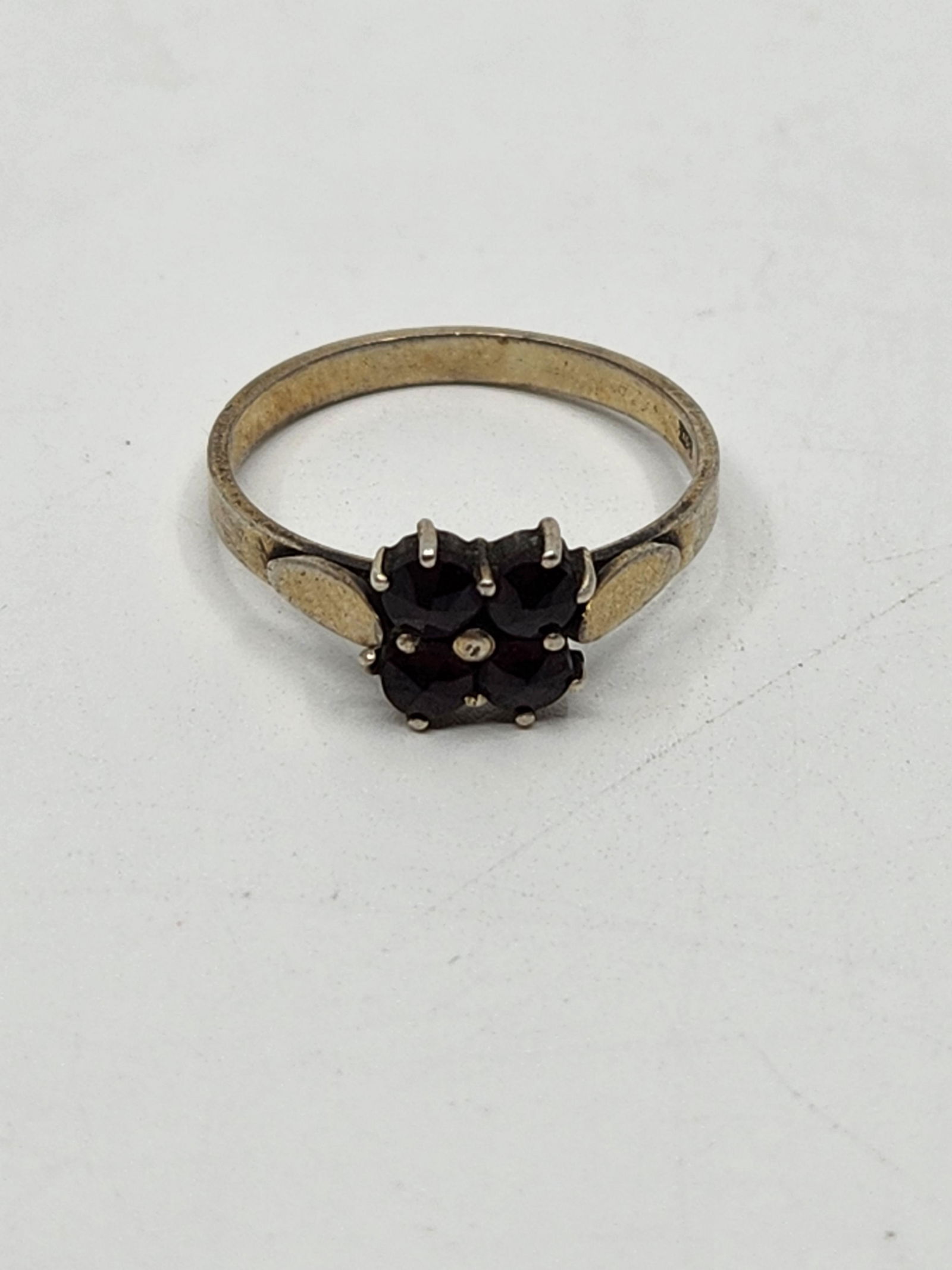 Bohemian, ,900 Silver Garnet Ring (1 of 7)