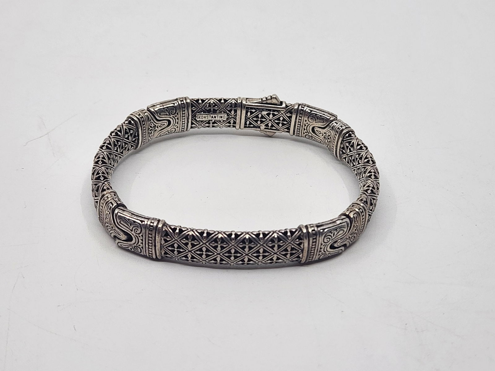 Konstantino, Sterling Silver Filigree Bracelet (1 of 6)
