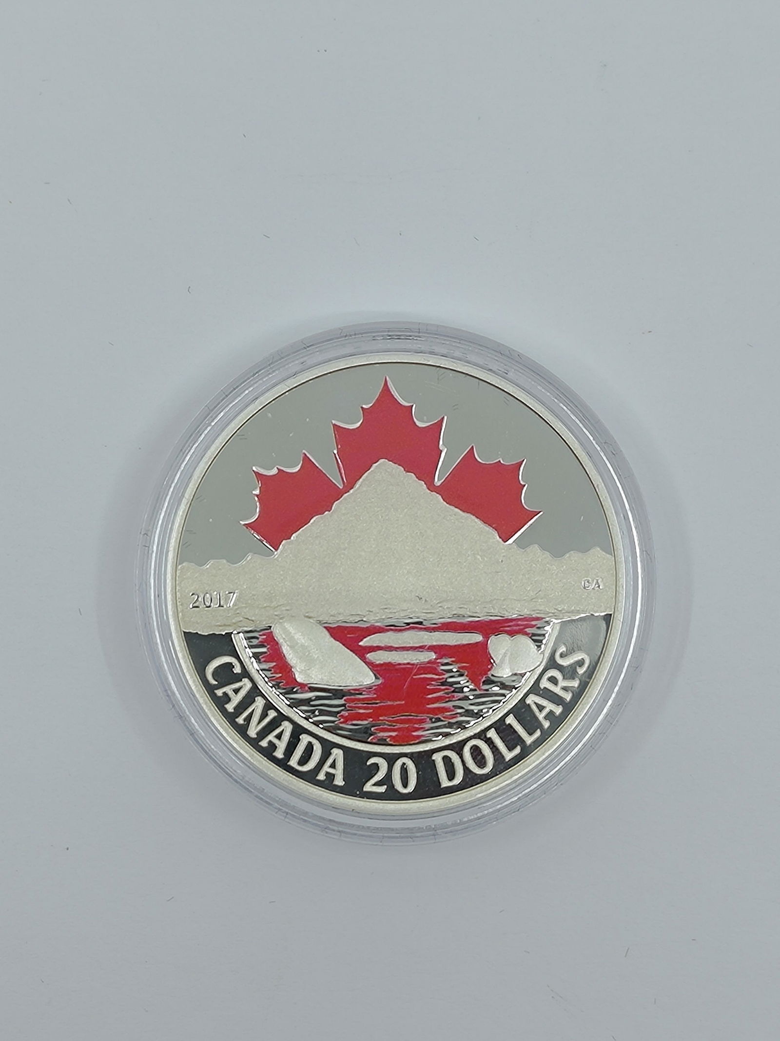 2017 20$ Fine Silver Coin Canada's Coasts Series Arctic Coast (1 of 4)