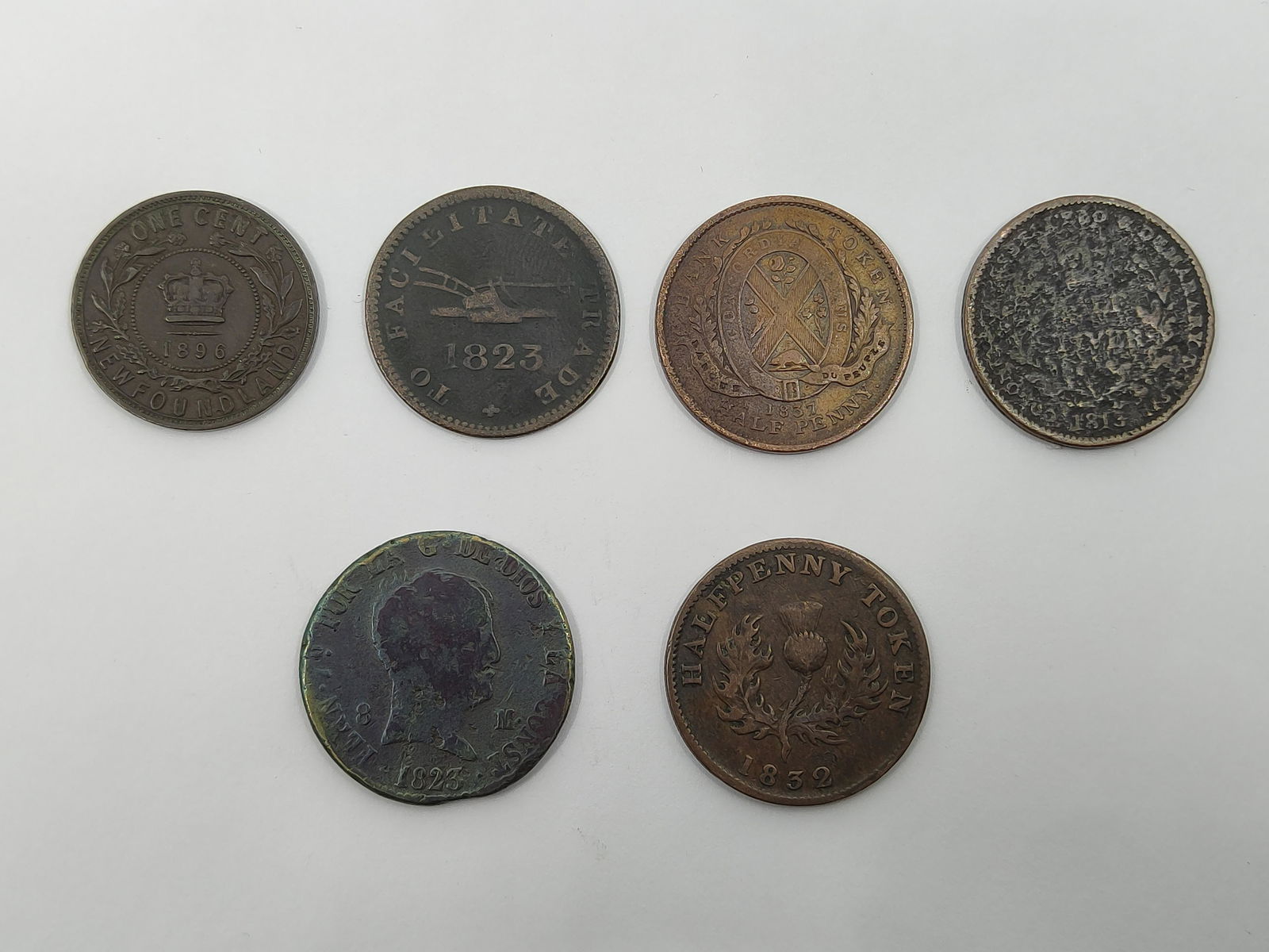 Lot of Tokens and Coins (6 coins) (1 of 14)